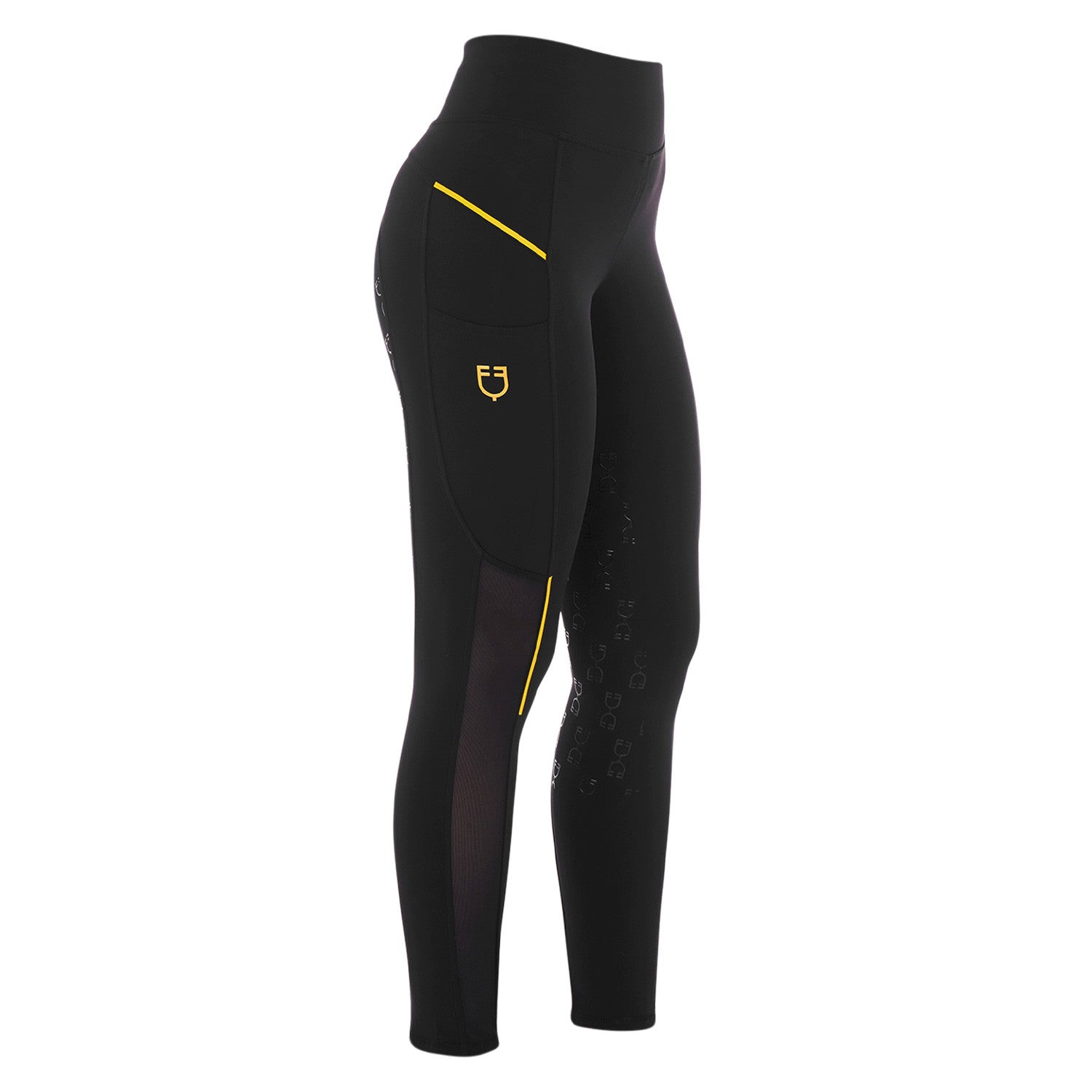 Leggings de mujer slim fit con inserciones de micro mesh Equestro