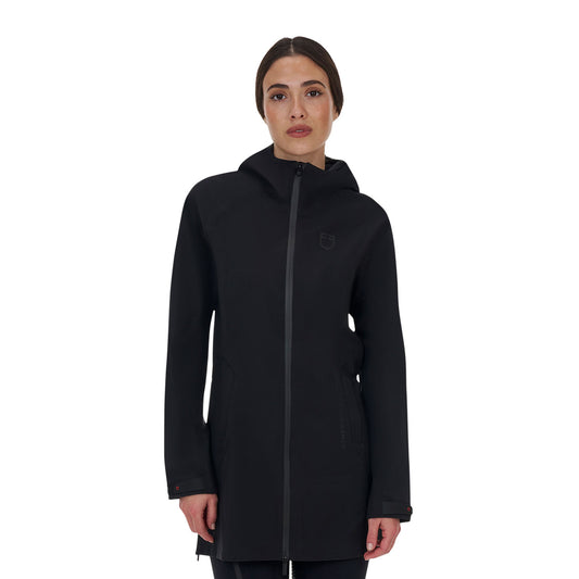 Chaqueta softshell de mujer Equestro Ridertechnology impermeable larga