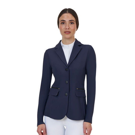 Chaqueta de concurso mujer Equestro Ridertechnology costuras termoselladas