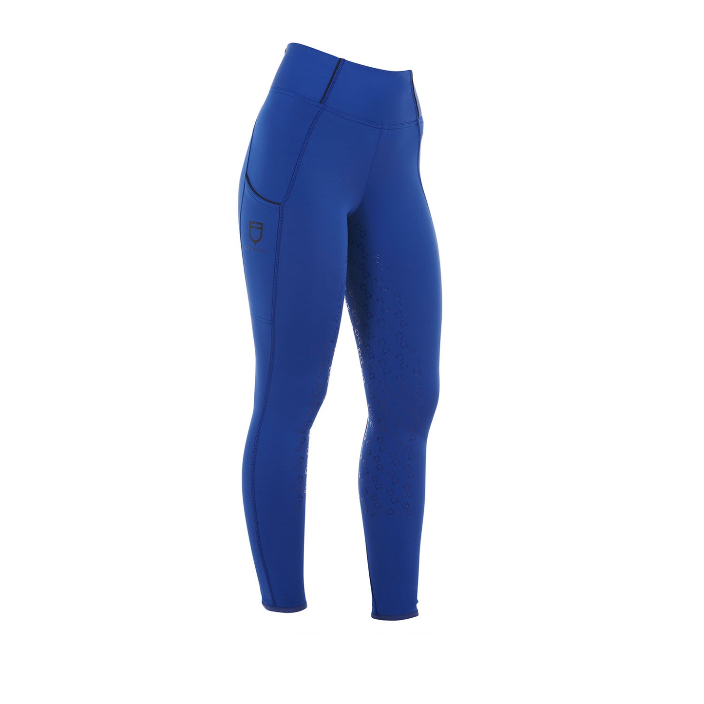 Leggings de mujer con forro polar Equestro - Sodalite Blue