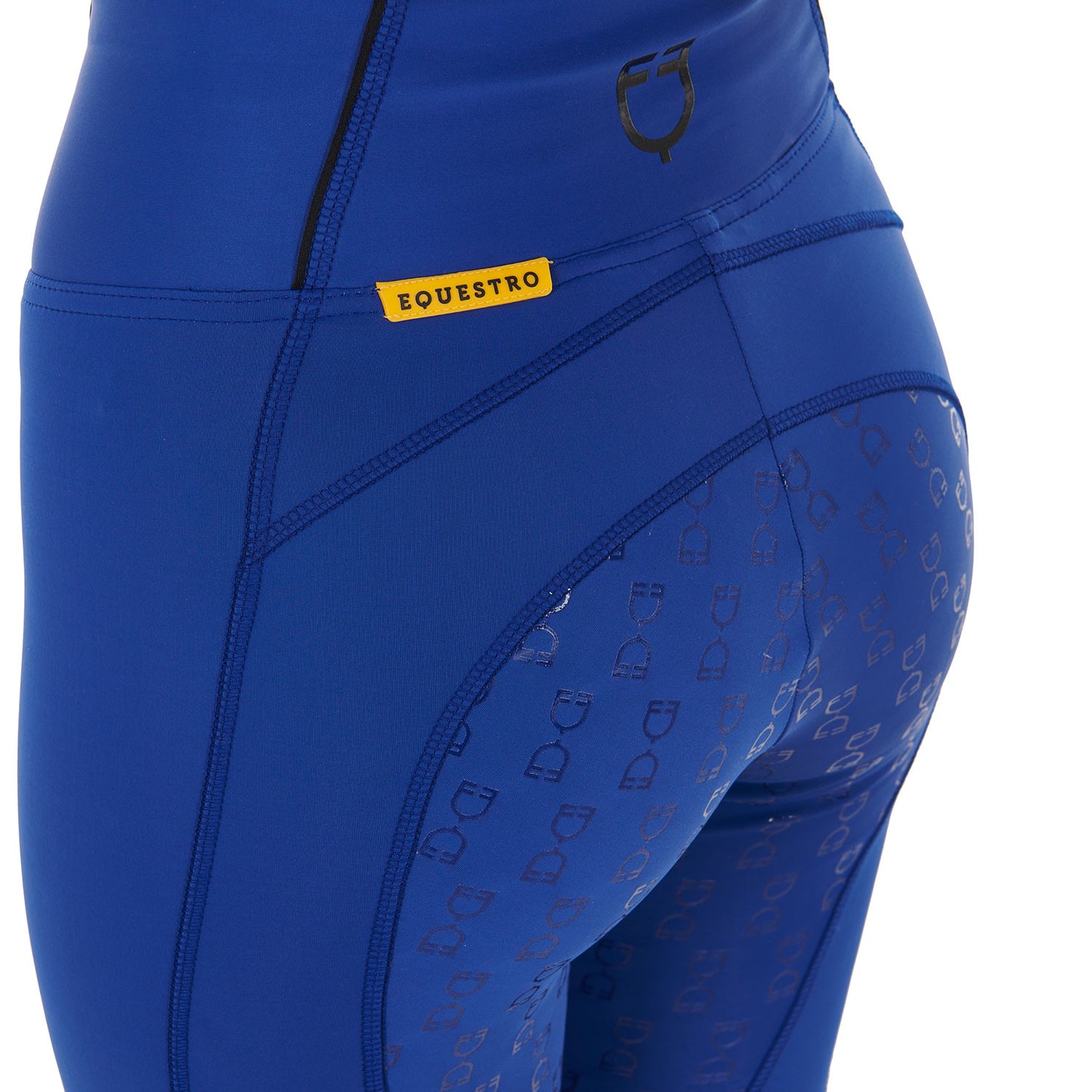Leggings de mujer con forro polar Equestro - Sodalite Blue