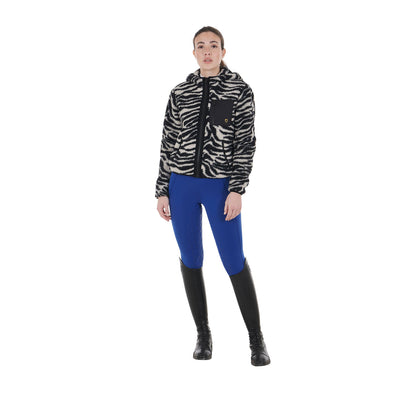 Leggings de mujer con forro polar Equestro - Sodalite Blue