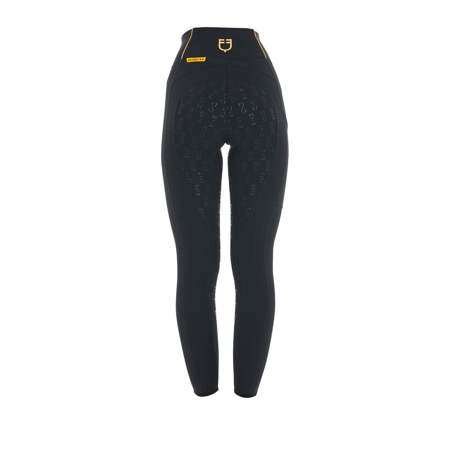 Leggings de mujer con forro polar Equestro - Negro