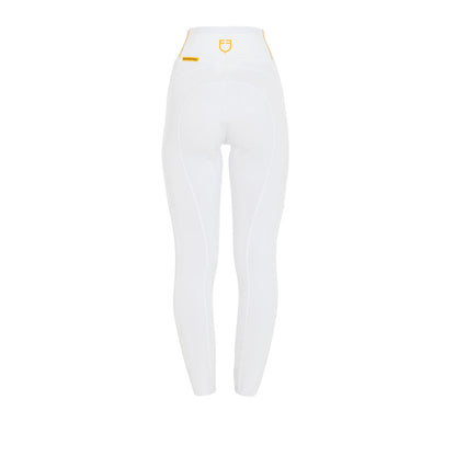 Leggings de mujer con forro polar Equestro - Blanco