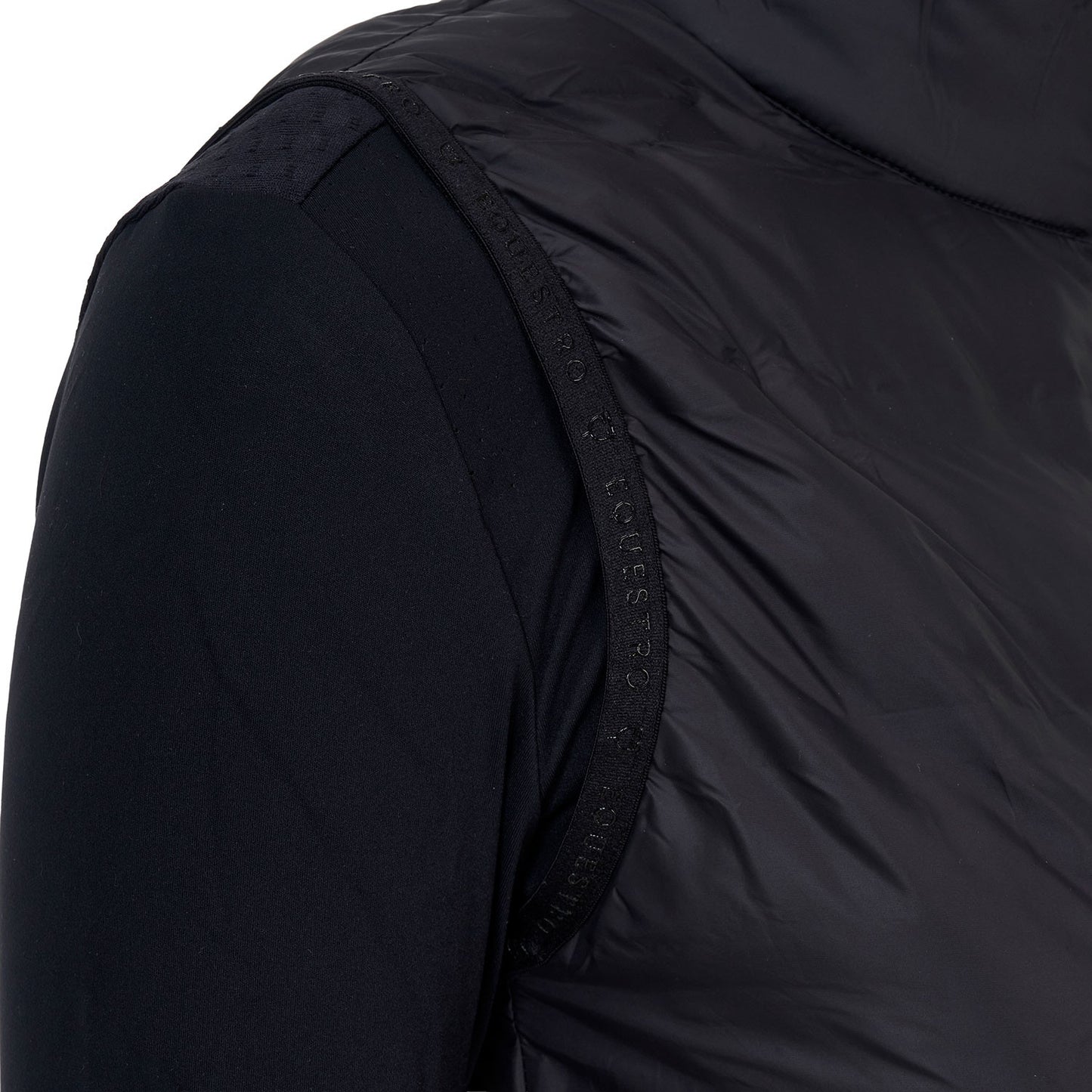 Chaleco mujer Equestro Ridertechnology costuras termoselladas - Negro