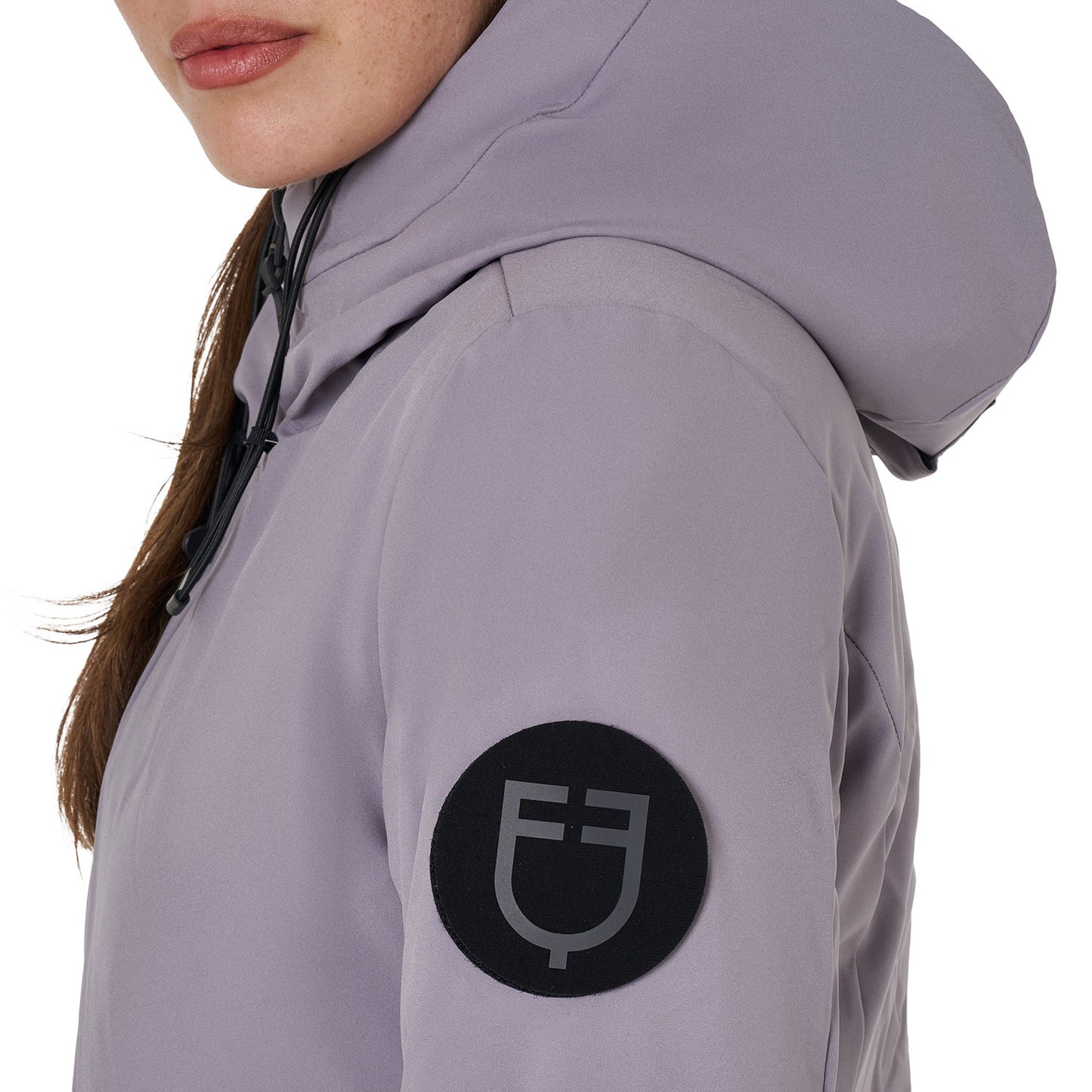 Plumífero impermeable y cortaviento Equestro - Frost Grey