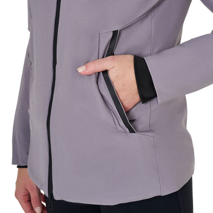 Plumífero impermeable y cortaviento Equestro - Frost Grey