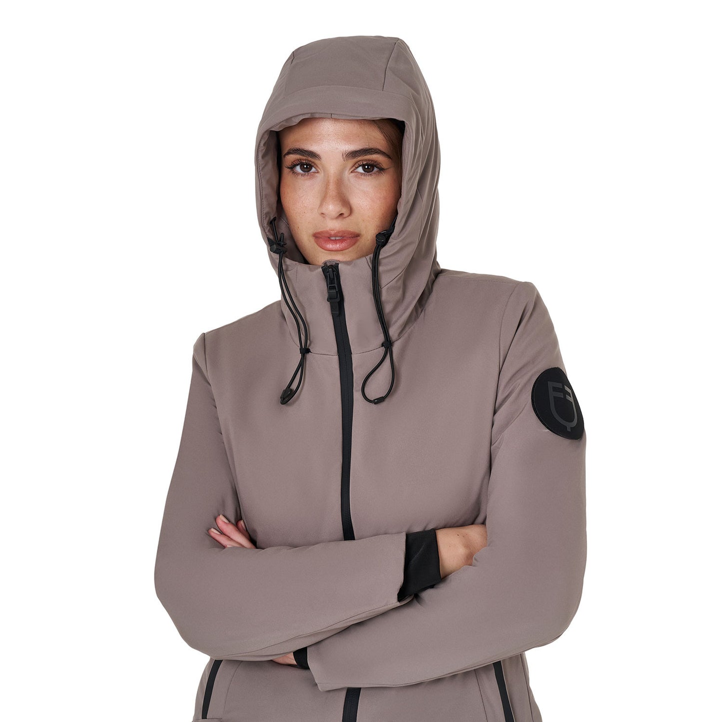 Plumífero impermeable y cortaviento Equestro - Brindle