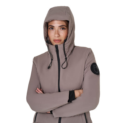 Plumífero impermeable y cortaviento Equestro - Brindle