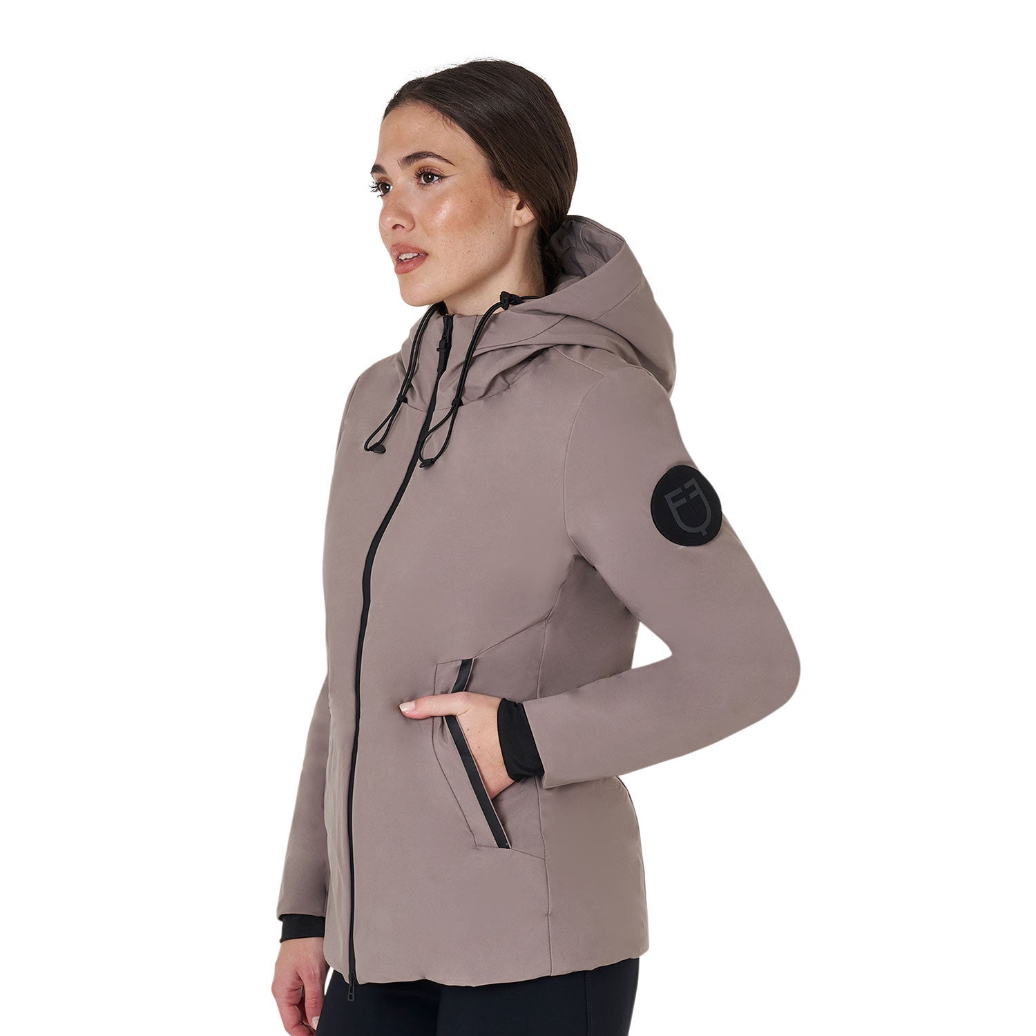 Plumífero impermeable y cortaviento Equestro - Brindle