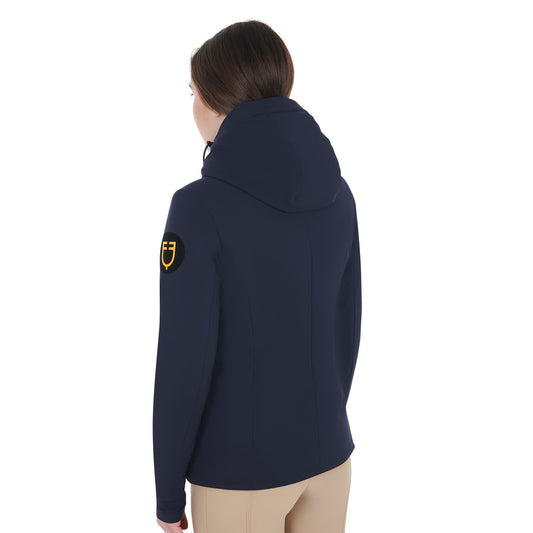 Plumífero impermeable y cortaviento Equestro - Navy Blazer