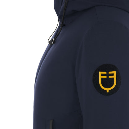 Plumífero impermeable y cortaviento Equestro - Navy Blazer