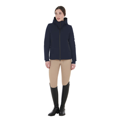 Plumífero impermeable y cortaviento Equestro - Navy Blazer