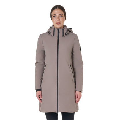 Plumífero de mujer hidrorrepelente y corta viento Equestro - Brindle