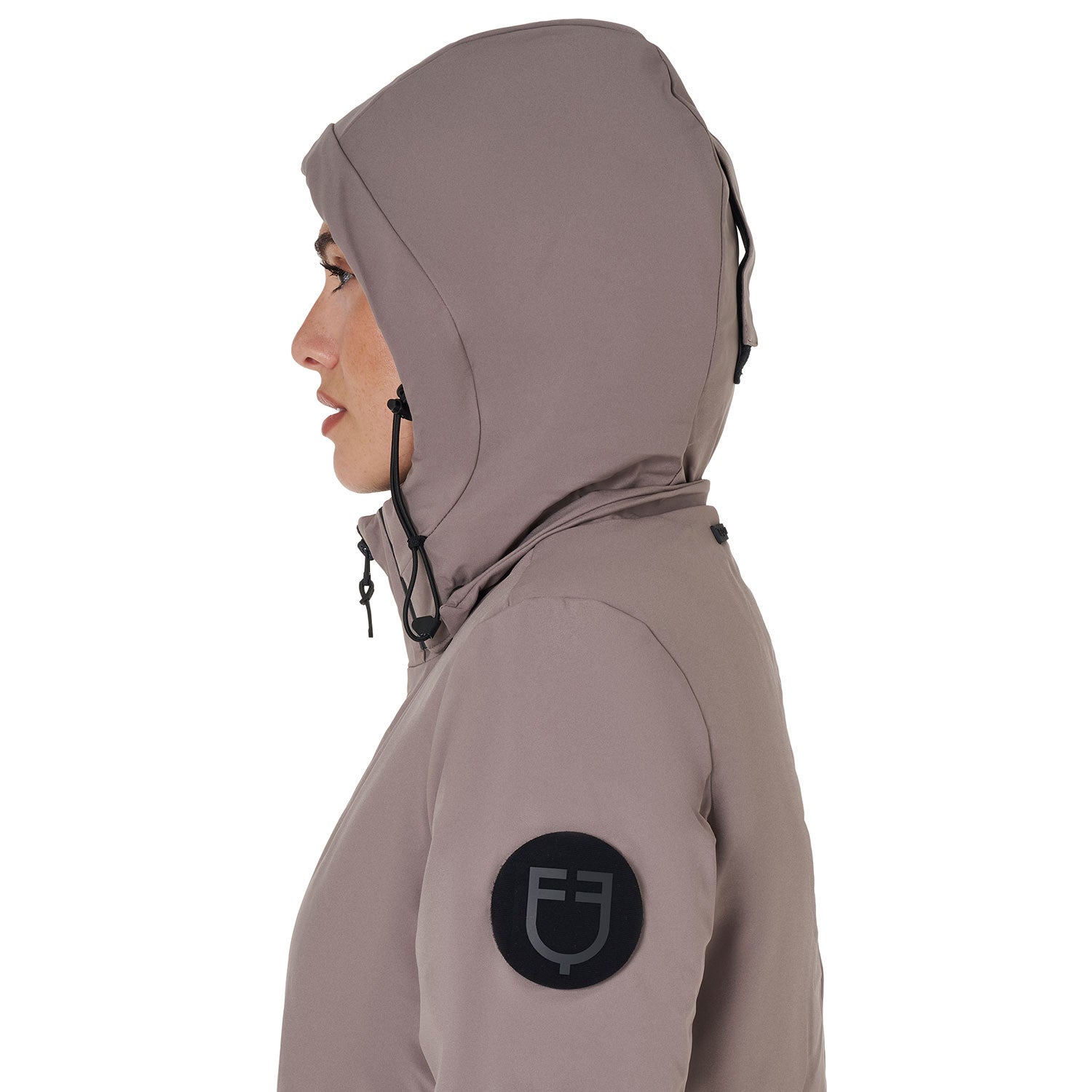Plumífero de mujer hidrorrepelente y corta viento Equestro - Brindle