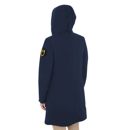 Plumífero de mujer hidrorrepelente y corta viento Equestro - Navy Blazer