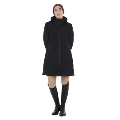Plumífero de mujer hidrorrepelente y corta viento Equestro - Negro
