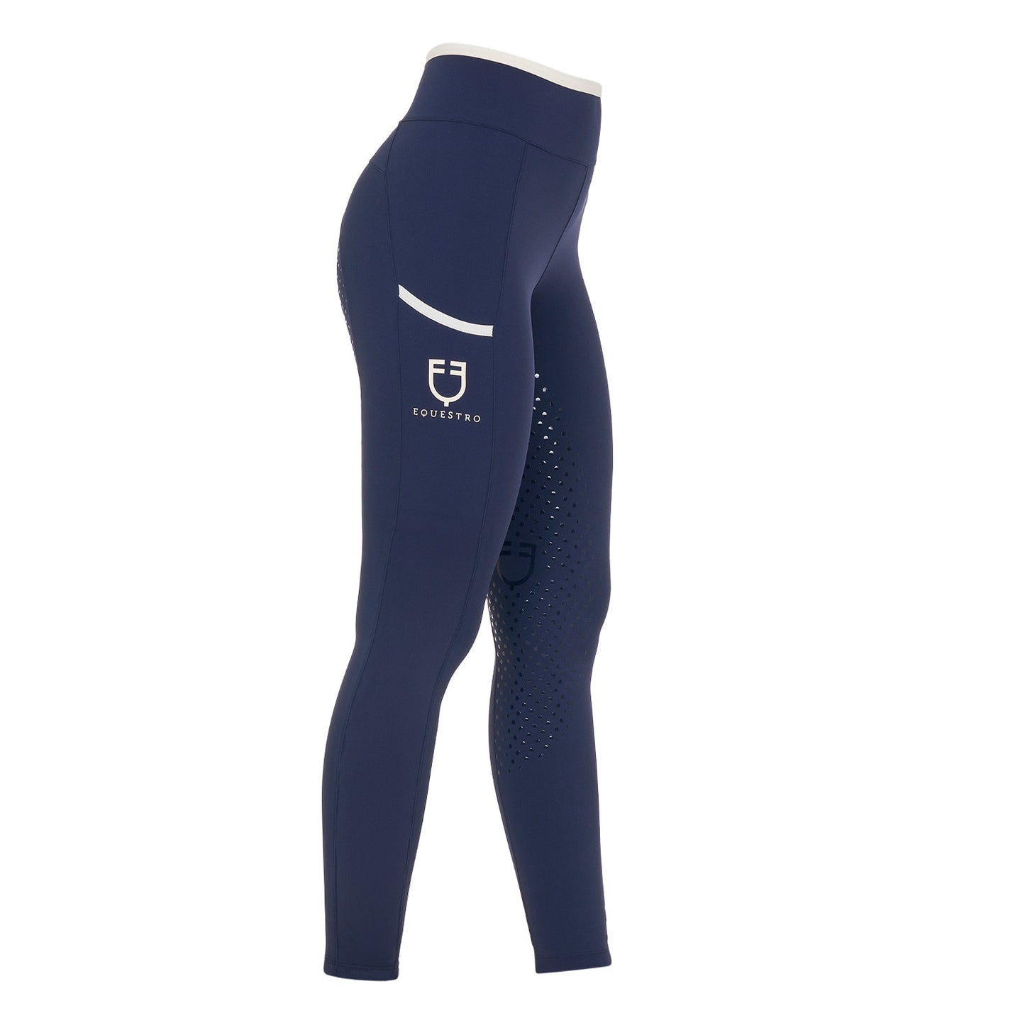 Leggings de mujer con decoraciones perforadas Equestro