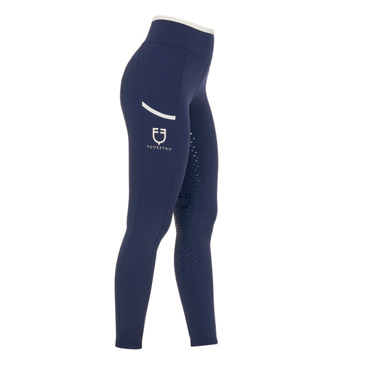 Leggings de mujer con decoraciones perforadas Equestro
