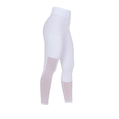 Leggings de mujer full grip con insertos perforados Equestro