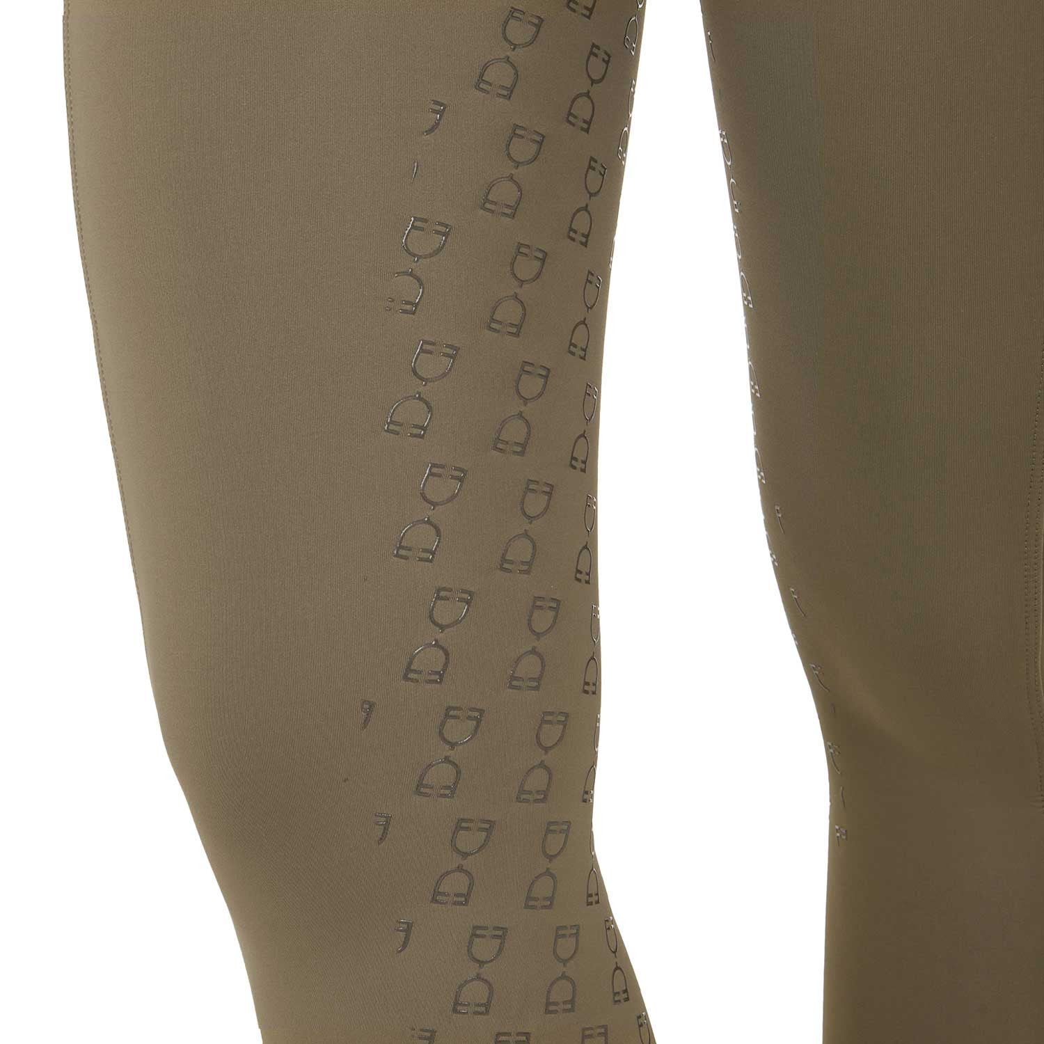 Mallas técnicas híbridas para mujer Equestro - Walnut