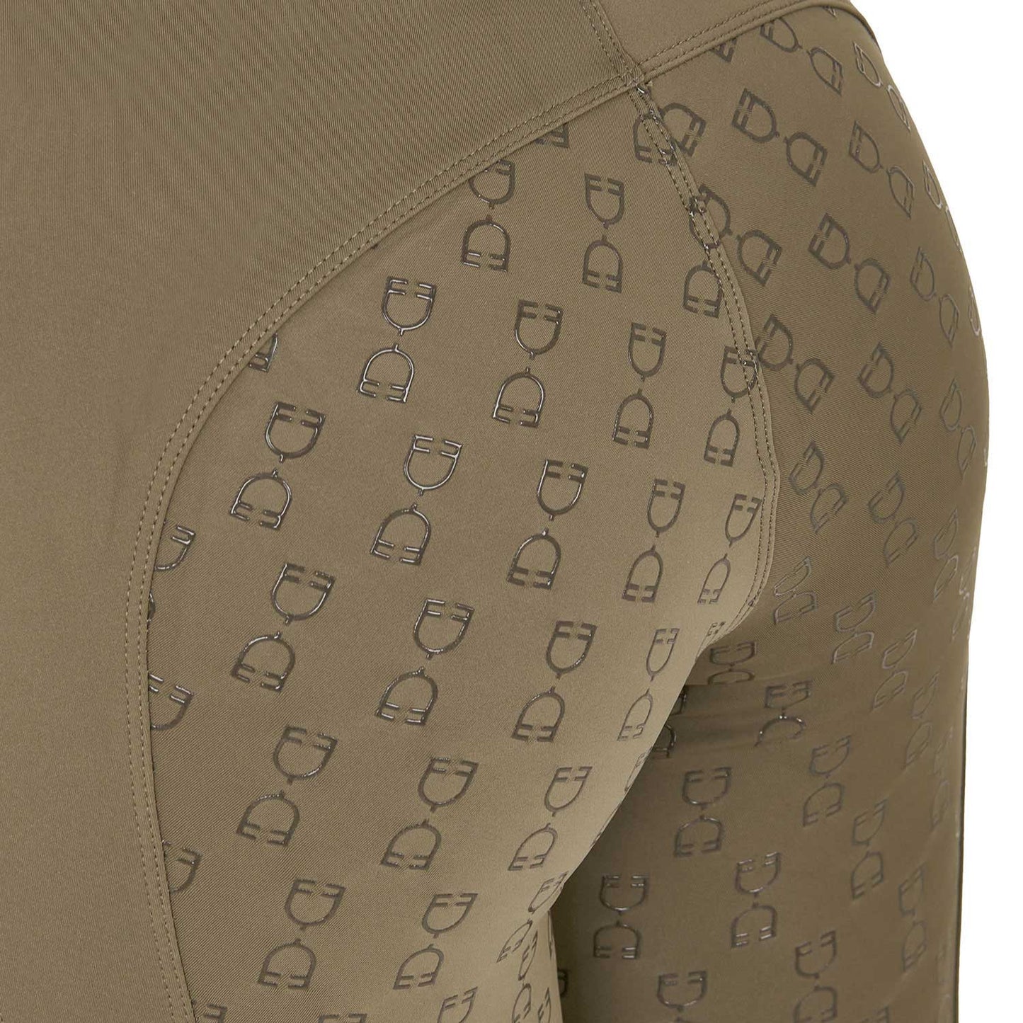 Mallas técnicas híbridas para mujer Equestro - Walnut