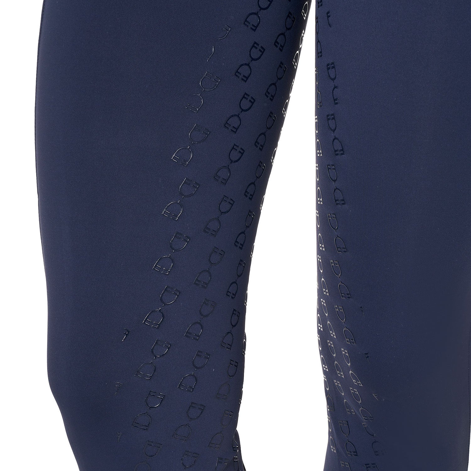Mallas técnicas híbridas para mujer Equestro - Navy Blazer