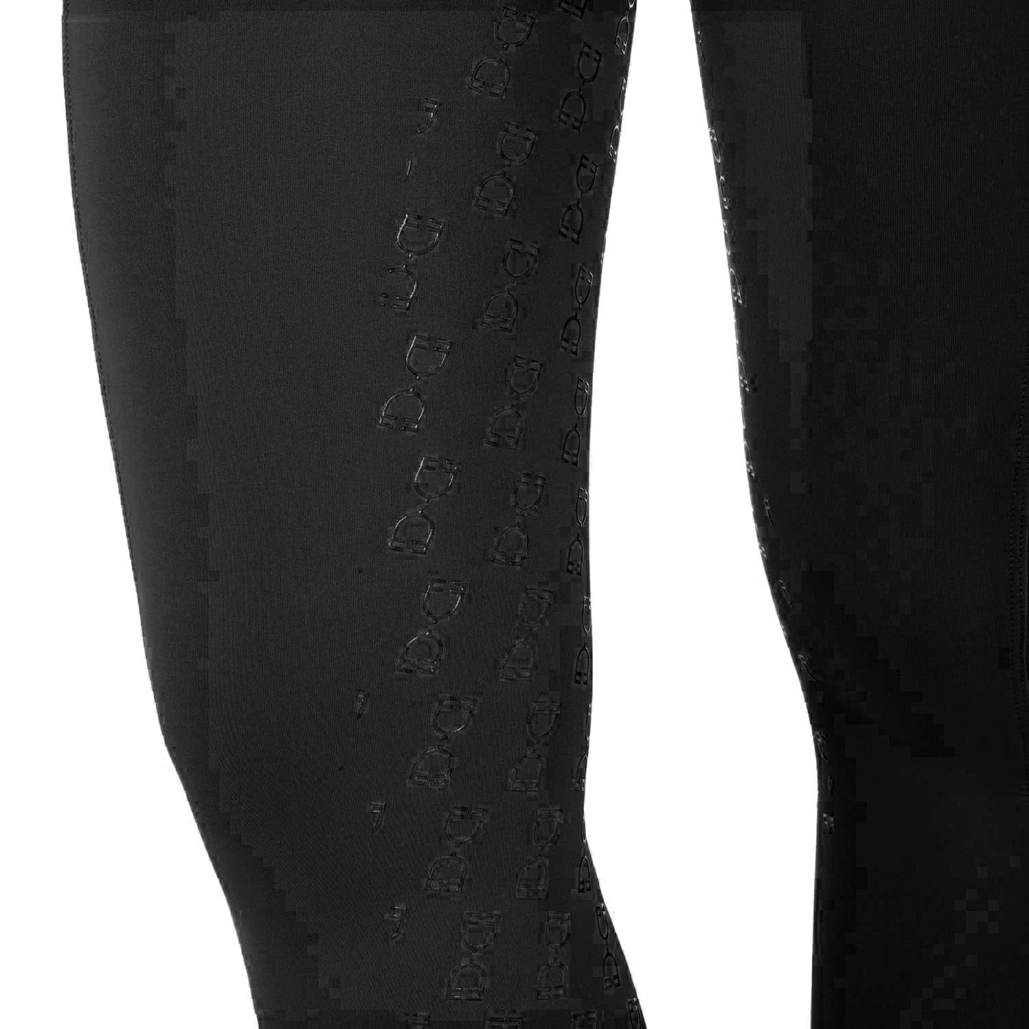 Mallas técnicas híbridas para mujer Equestro - Negro
