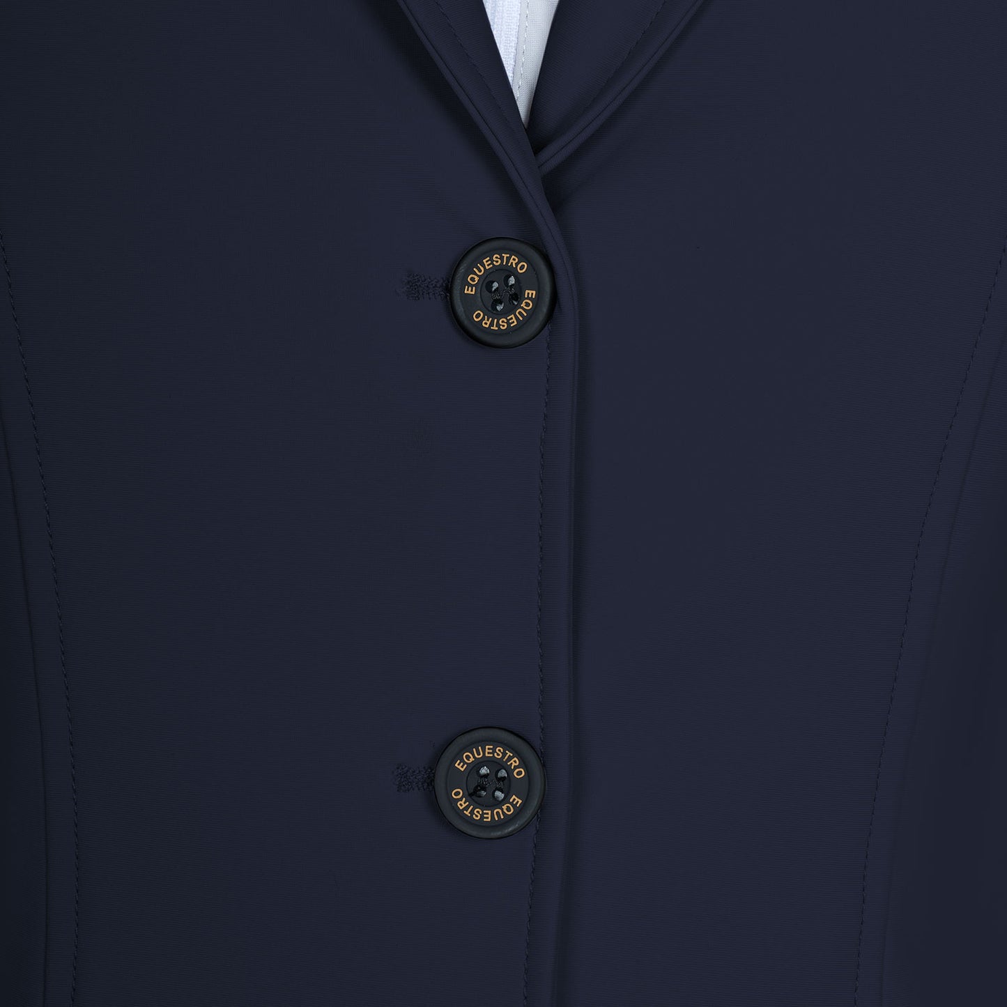 Chaqueta de concurso para mujer con logo en relieve Equestro - Navy Blazer