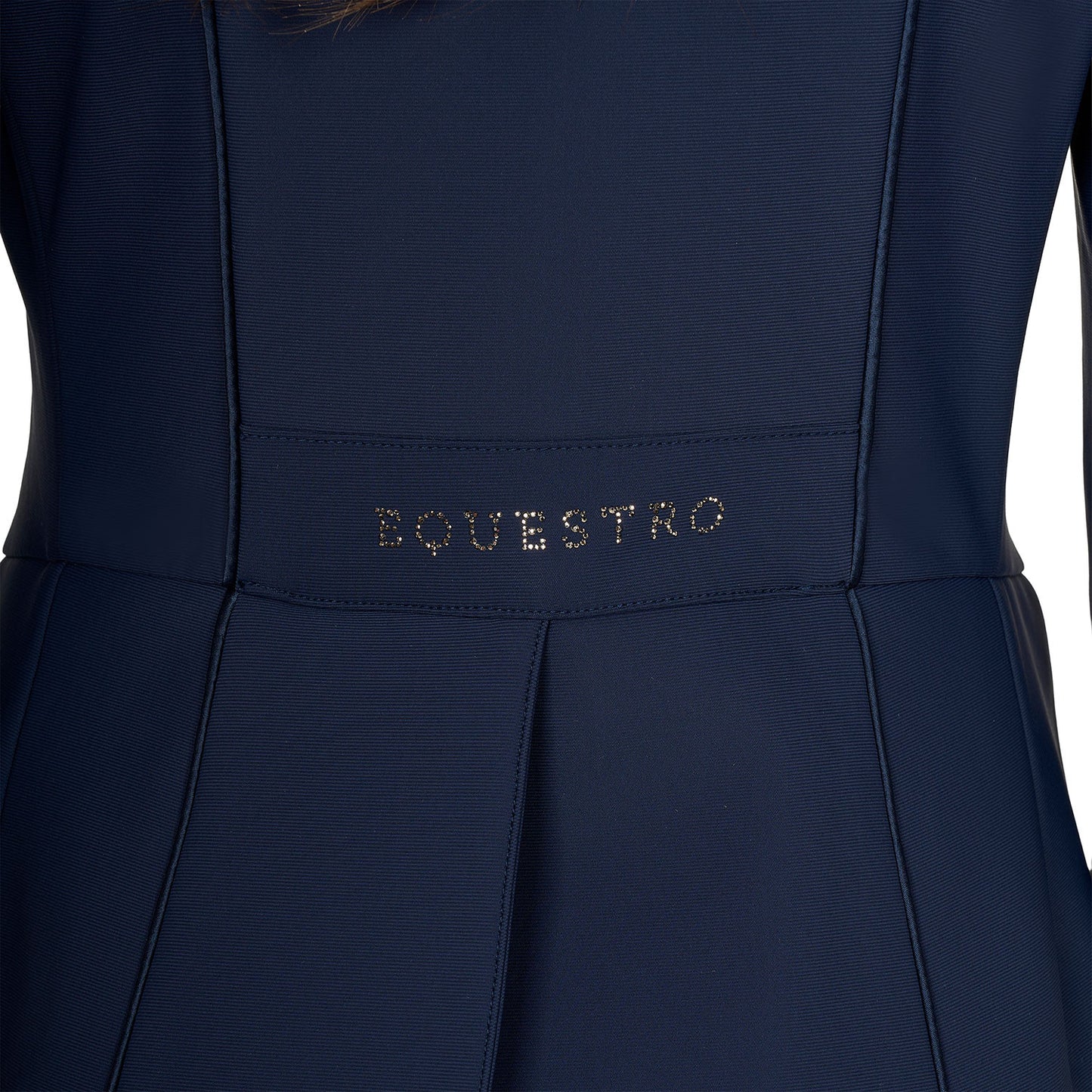 Colección Black Label de mujeres frac de competición con strass Rain Equestro - Navy Blazer