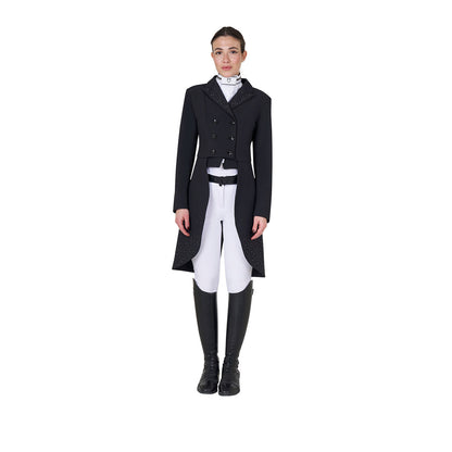 Colección Black Label de mujeres frac de competición con strass Rain Equestro - Negro