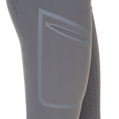 Pantalones de montar de talle alto con grip completo para mujer Ridertechnology Equestro - Mockingbird