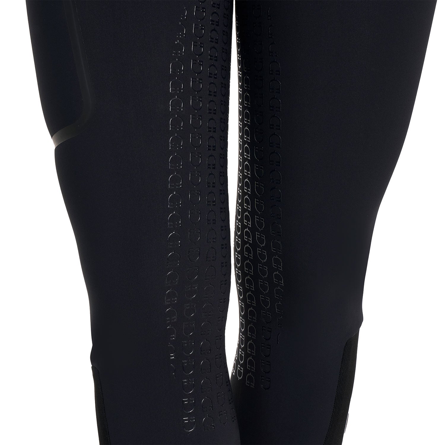 Pantalones de montar de talle alto con grip completo para mujer Ridertechnology Equestro - Negro