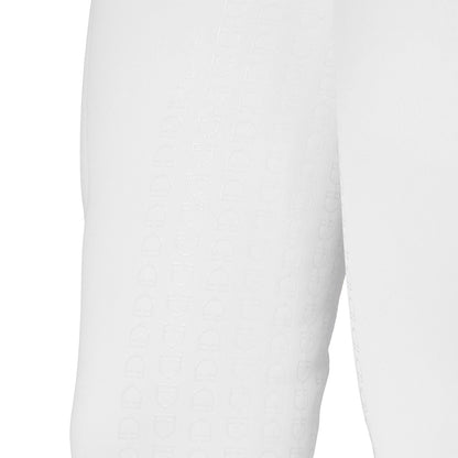 Pantalones de montar de talle alto con grip completo para mujer Ridertechnology Equestro - Blanco