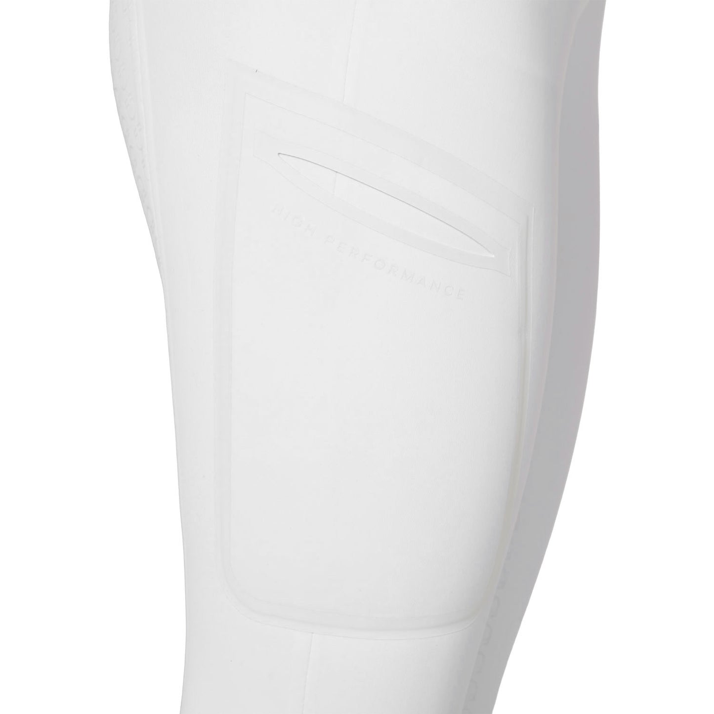 Pantalones de montar de talle alto con grip completo para mujer Ridertechnology Equestro - Blanco