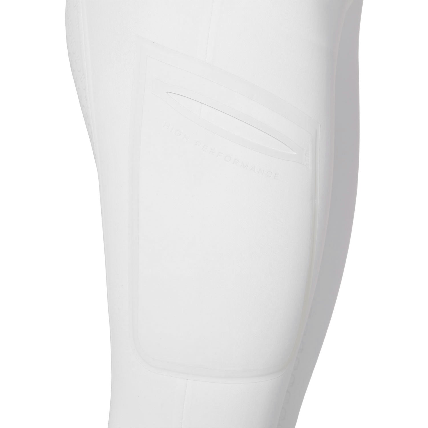 Pantalones de montar de talle alto con grip completo para mujer Ridertechnology Equestro - Blanco