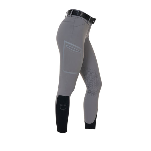 Pantalones de montar de talle alto con rodillera Ridertechnology para mujer Equestro