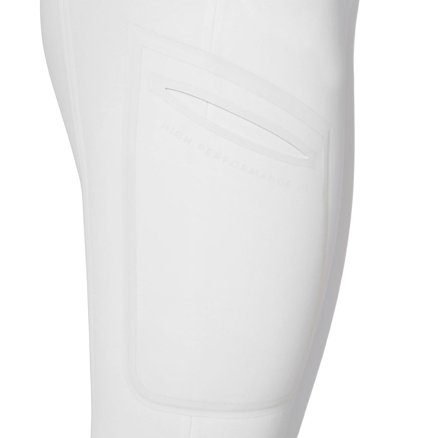 Pantalones de montar de talle alto con rodillera Ridertechnology para mujer Equestro - Blanco