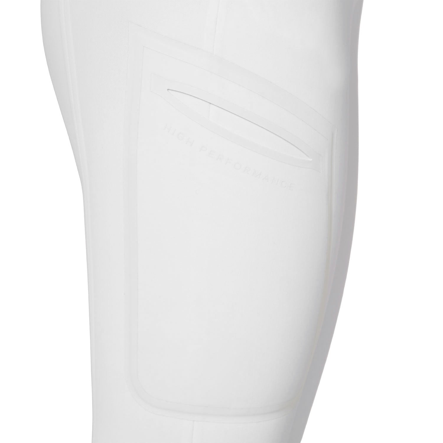 Pantalones de montar de talle alto con rodillera Ridertechnology para mujer Equestro - Blanco