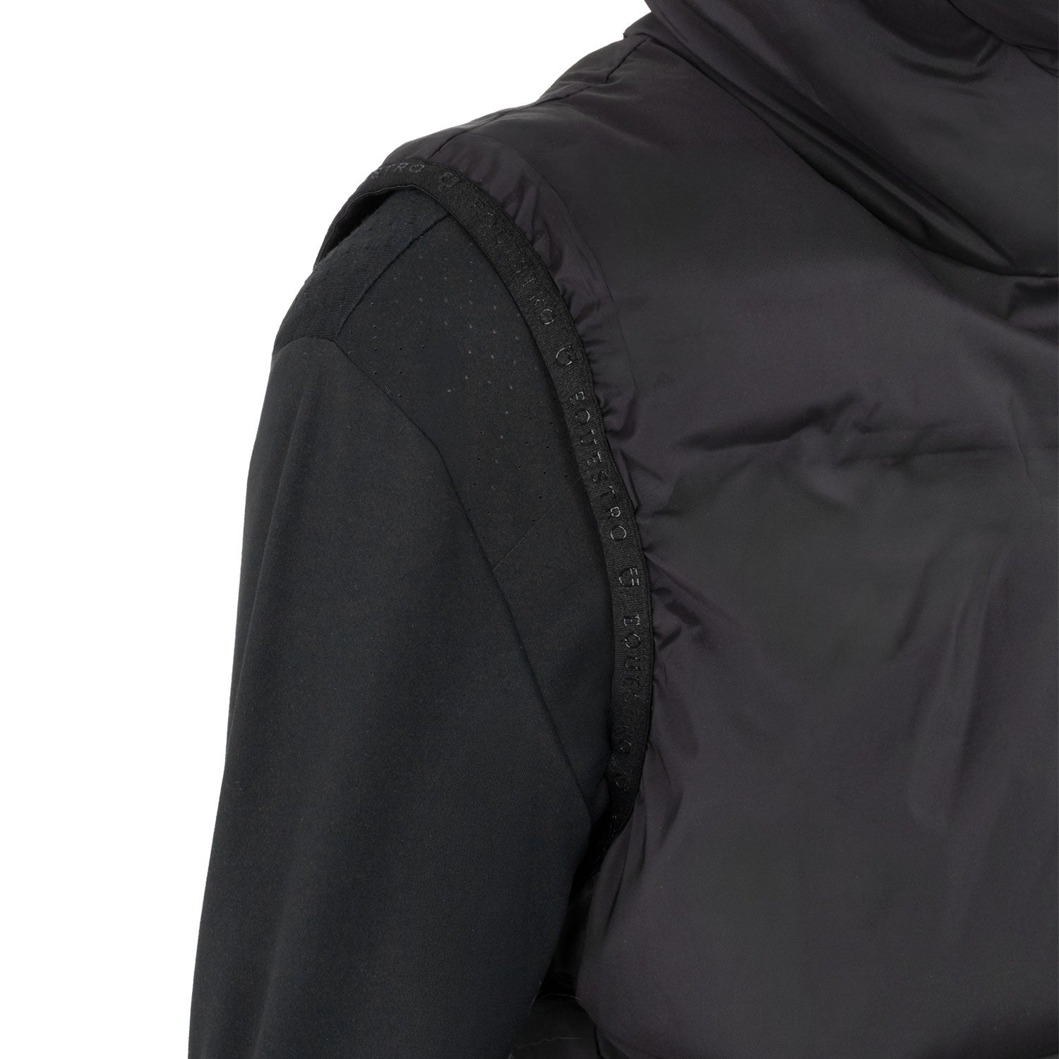 Chaleco técnico para mujer con capucha Ridertechnology Equestro - Negro