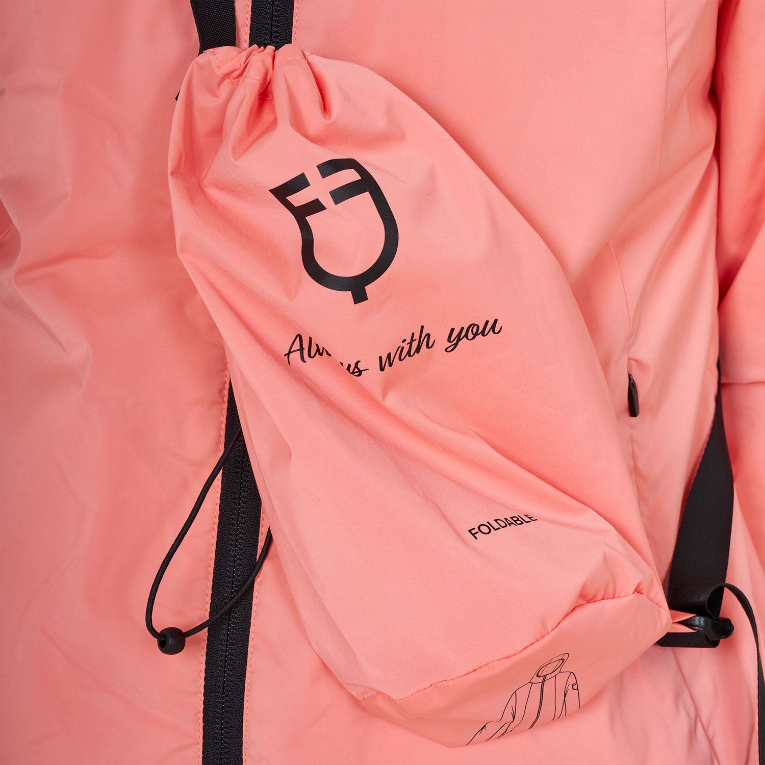 Softshell de mujer línea Foldable Equestro - Desert Flower