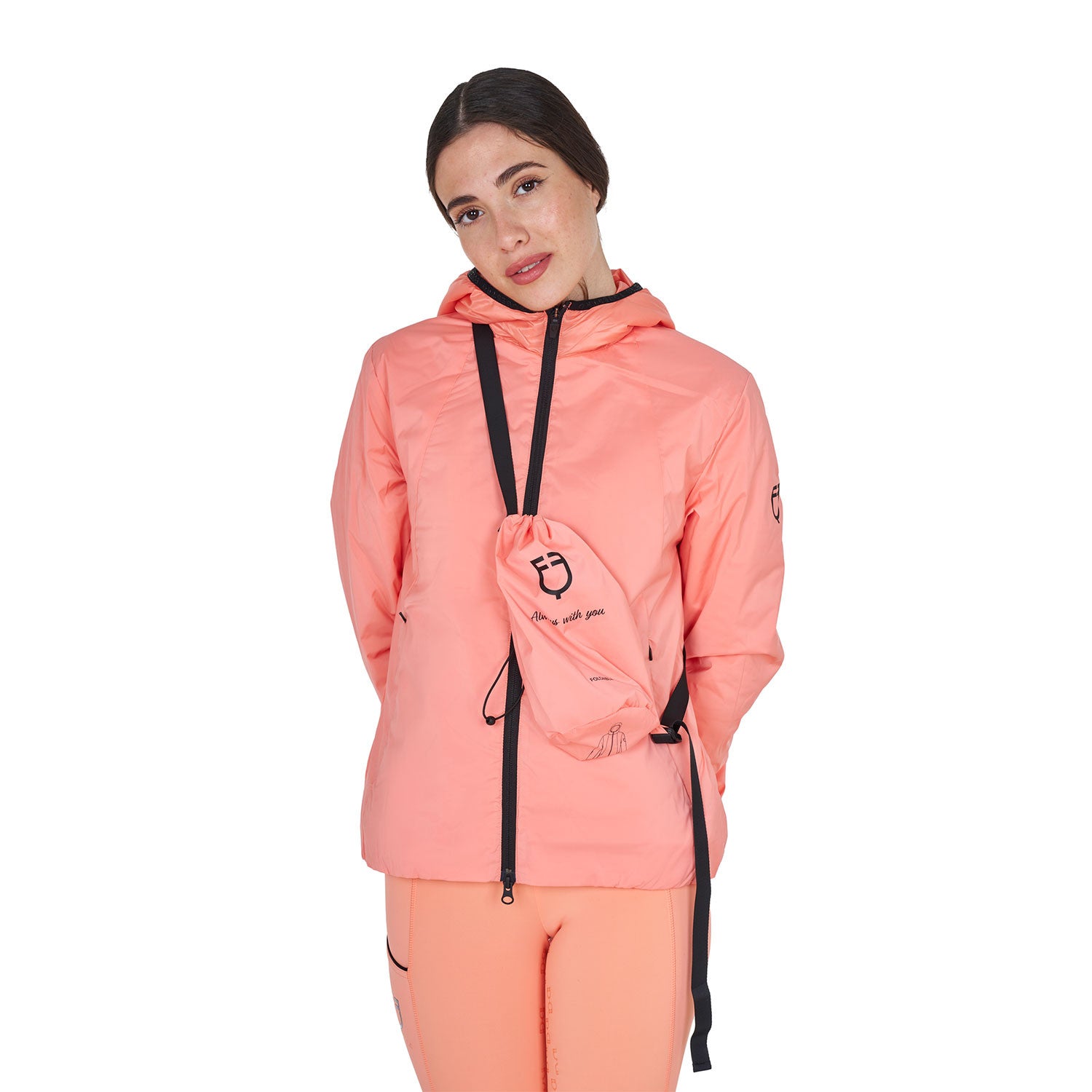 Softshell de mujer línea Foldable Equestro - Desert Flower