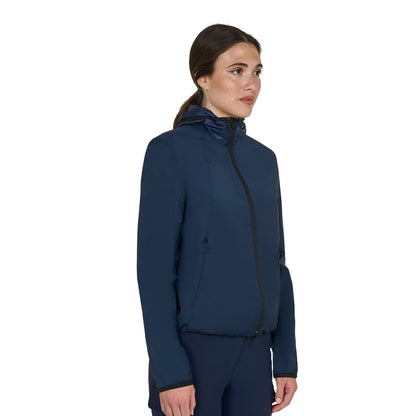 Softshell de mujer línea Foldable Equestro - Navy Blazer