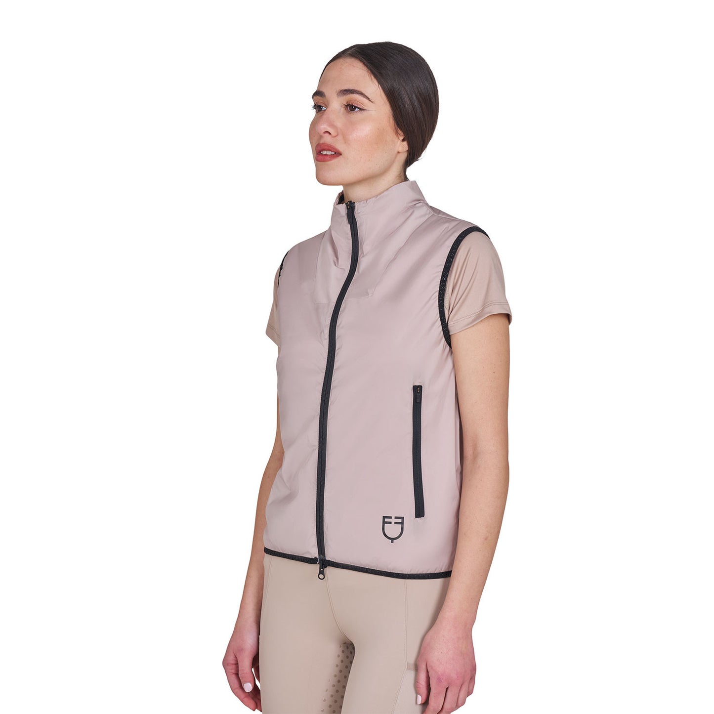 Chaleco mujer línea Foldable Equestro - Oxford Tan