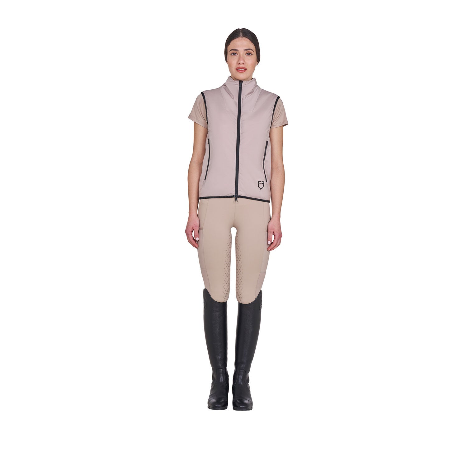 Chaleco mujer línea Foldable Equestro - Oxford Tan
