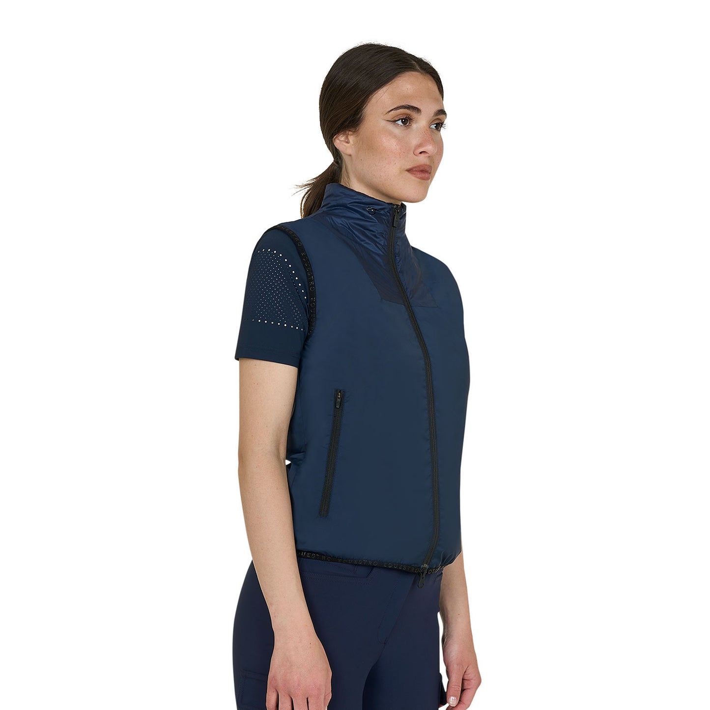 Chaleco mujer línea Foldable Equestro - Navy Blazer