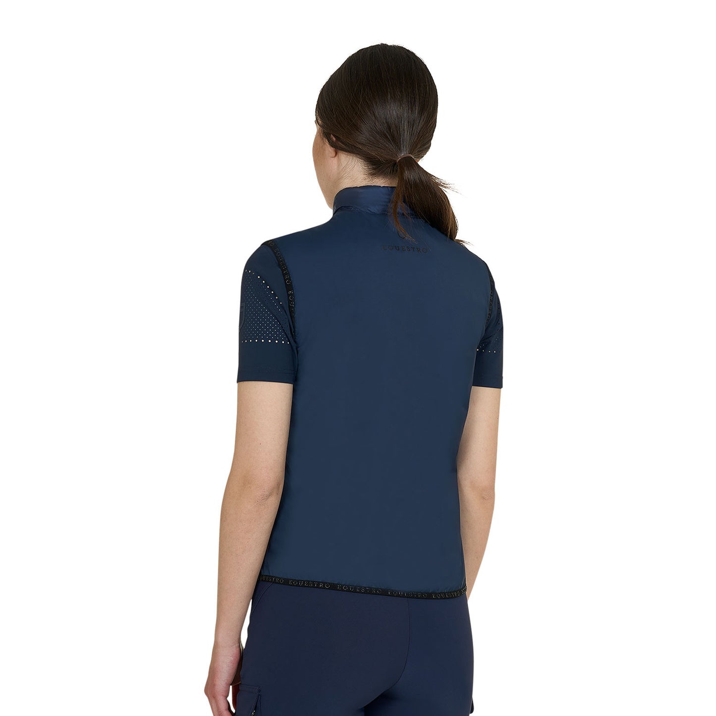 Chaleco mujer línea Foldable Equestro - Navy Blazer