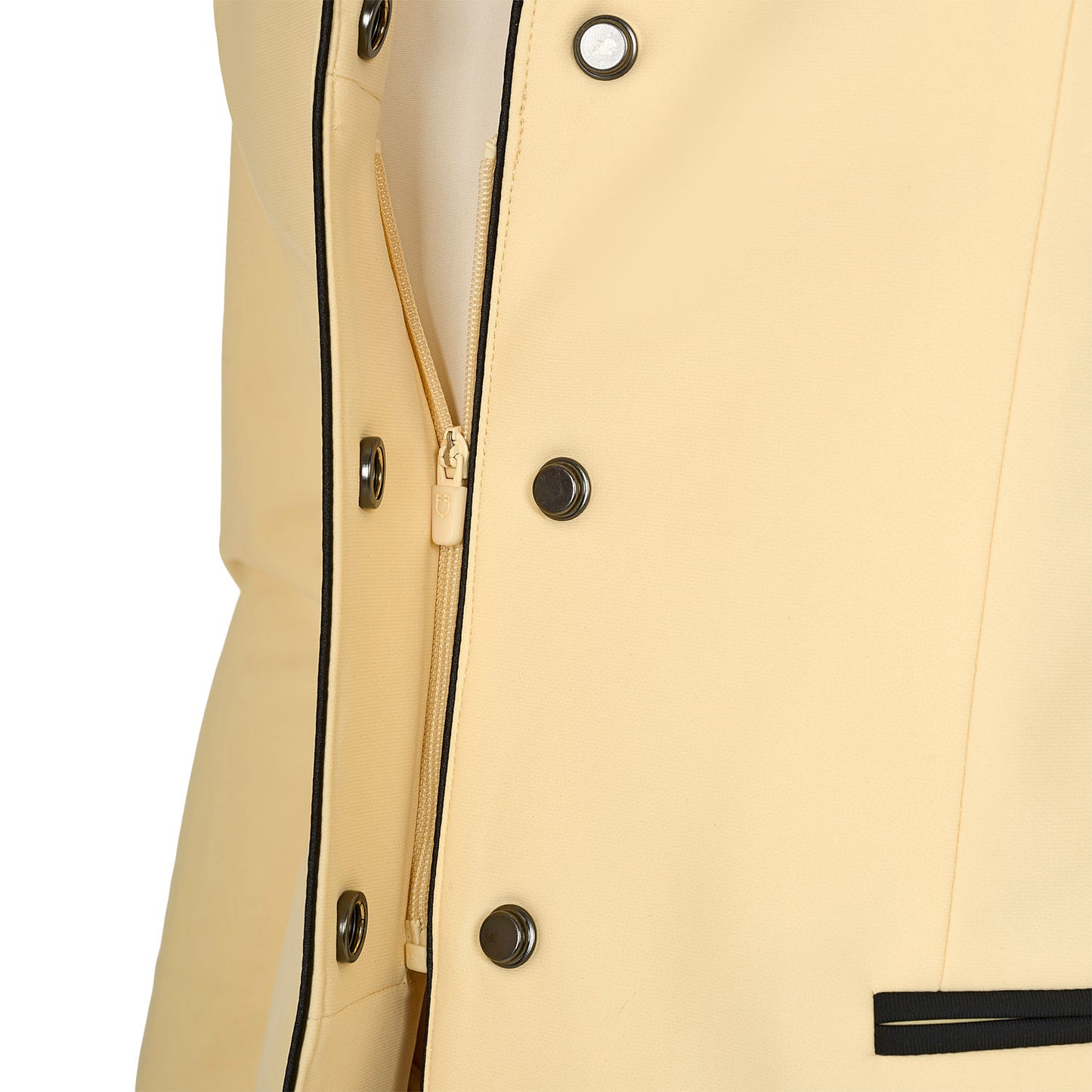 Chaqueta de mujer de concurso con cremallera y botones Equestro - Sunlight