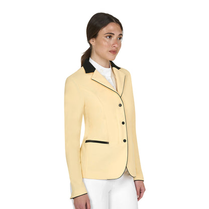 Chaqueta de mujer de concurso con cremallera y botones Equestro - Sunlight