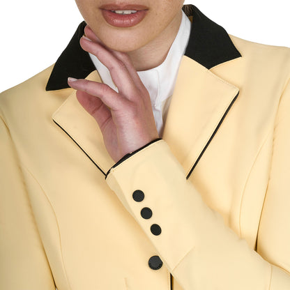 Chaqueta de mujer de concurso con cremallera y botones Equestro - Sunlight